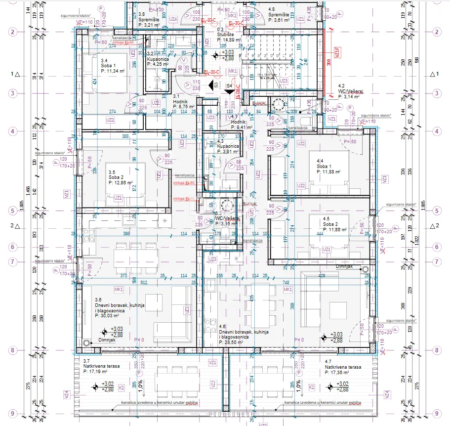Stan - Tribunj, 84.96m2