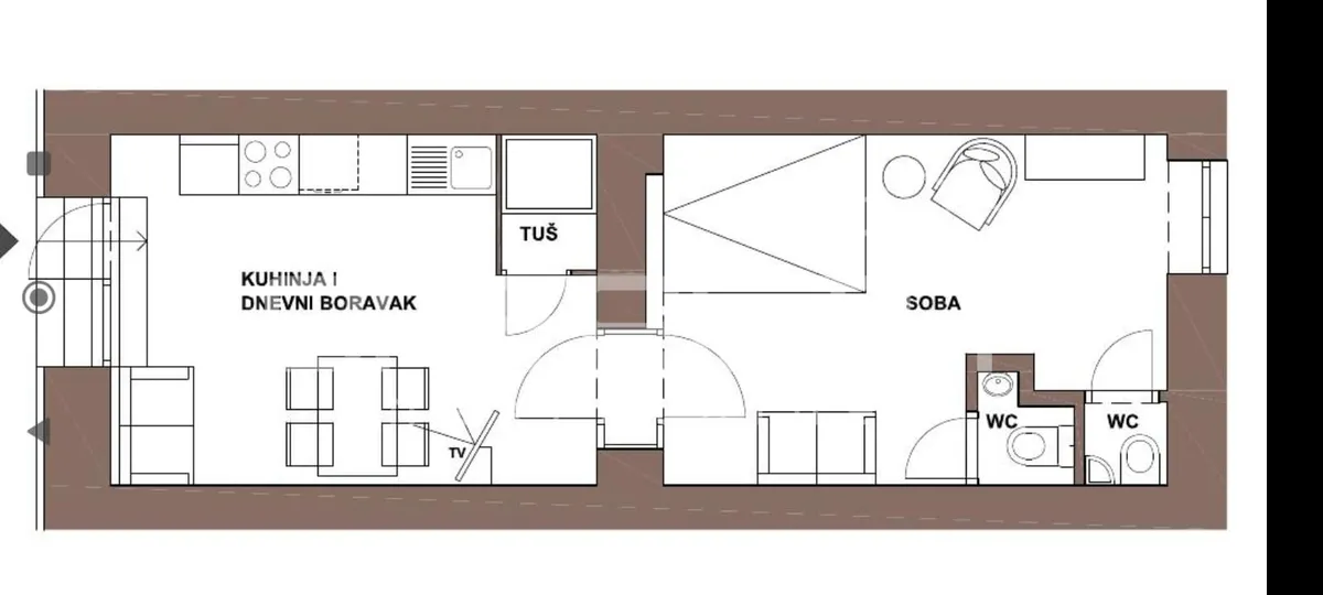 Commercial Space - Vodnikova, Centar, Zagreb, 43m2
