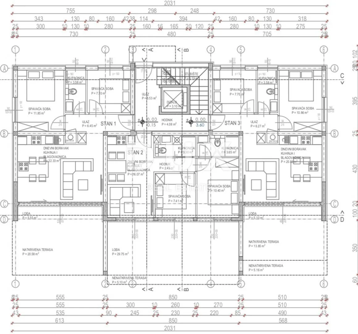 Stan - Nin, 77.72m2