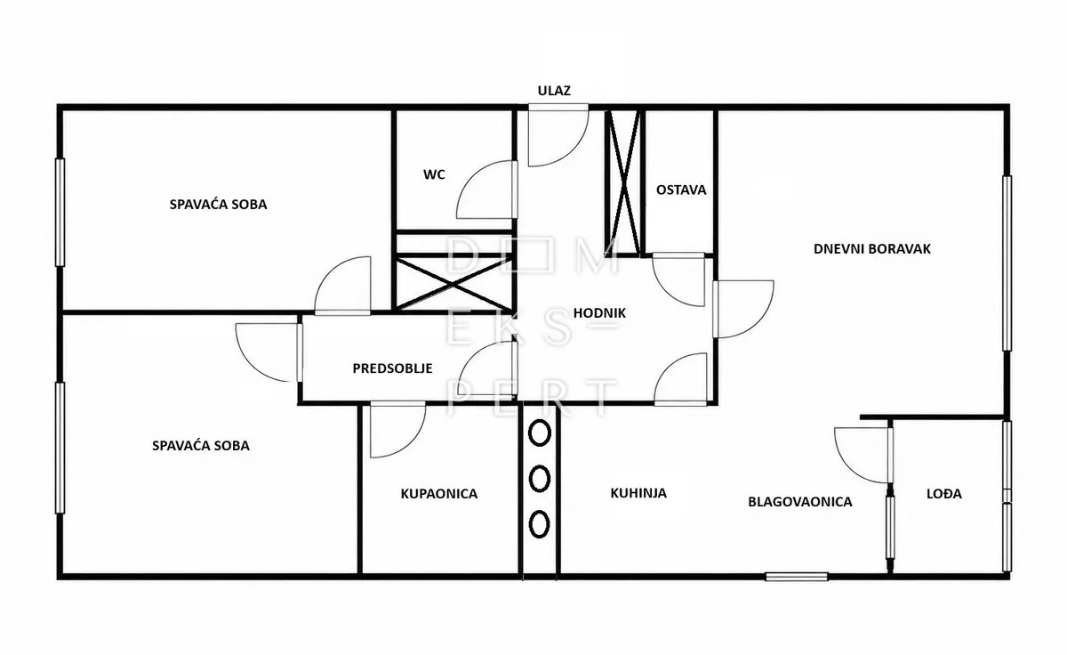 Stan - Sesvete, 75.45m2