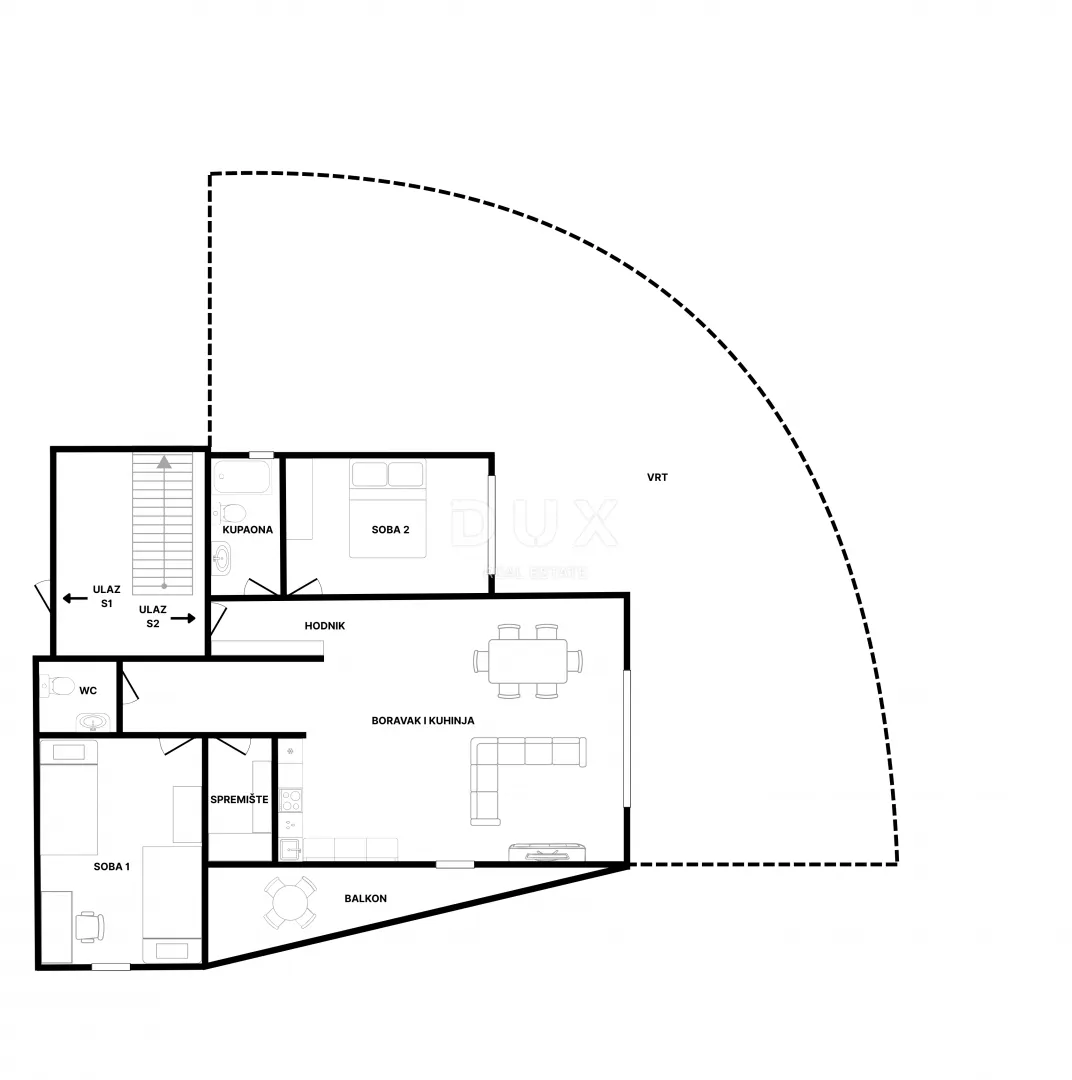 Apartment - Podsljeme, 95.6m2