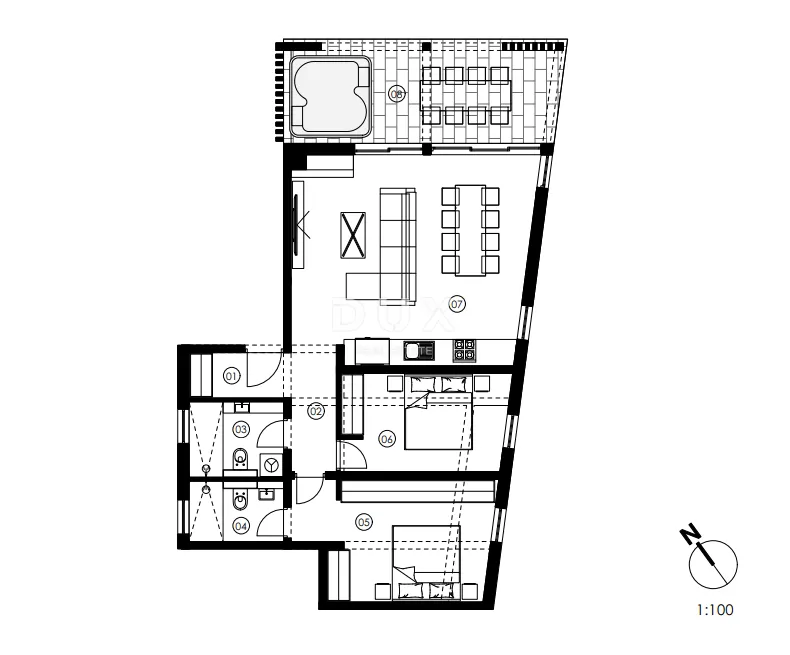 Stan - Tisno, 90.63m2