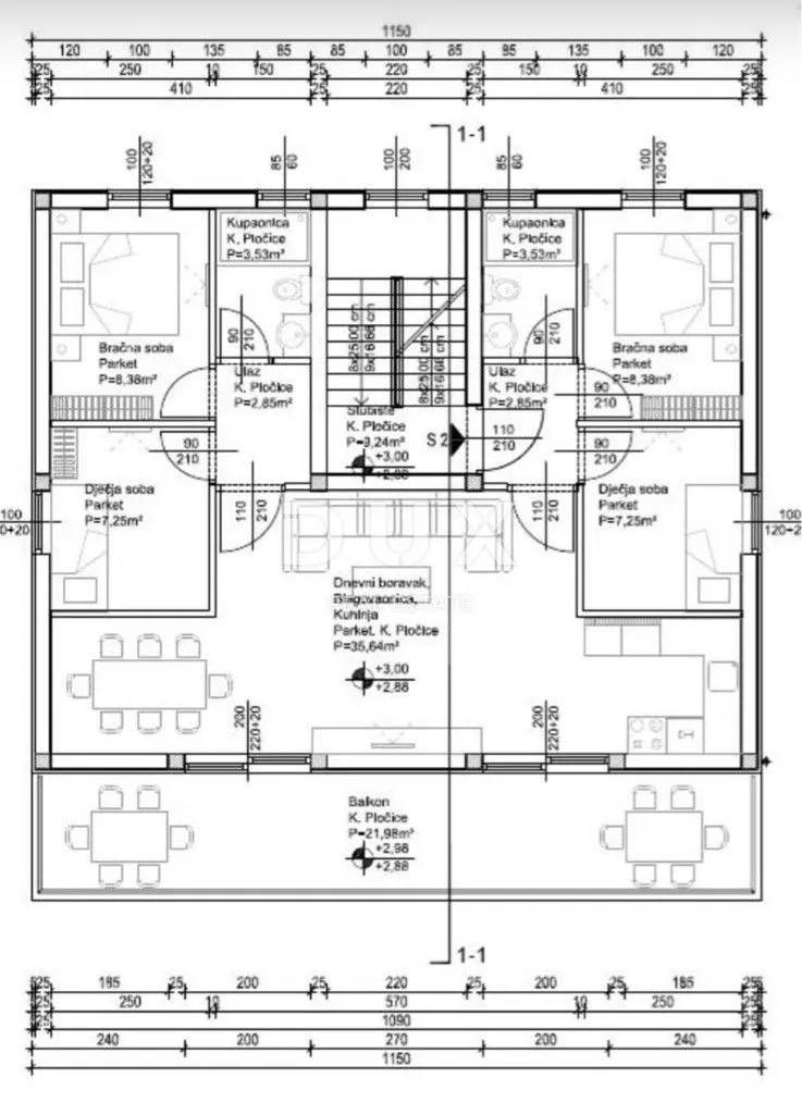 Stan - Starigrad, 105m2