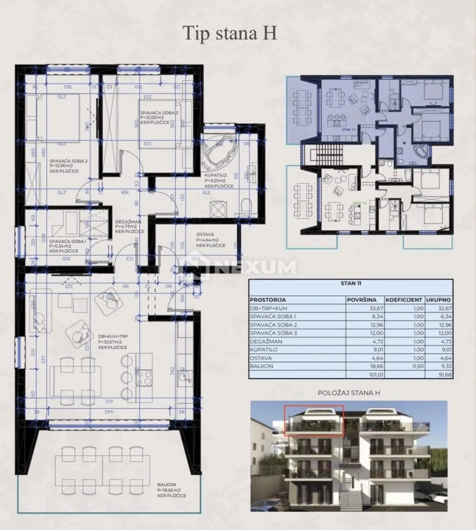 Stan - Okrug, 92m2