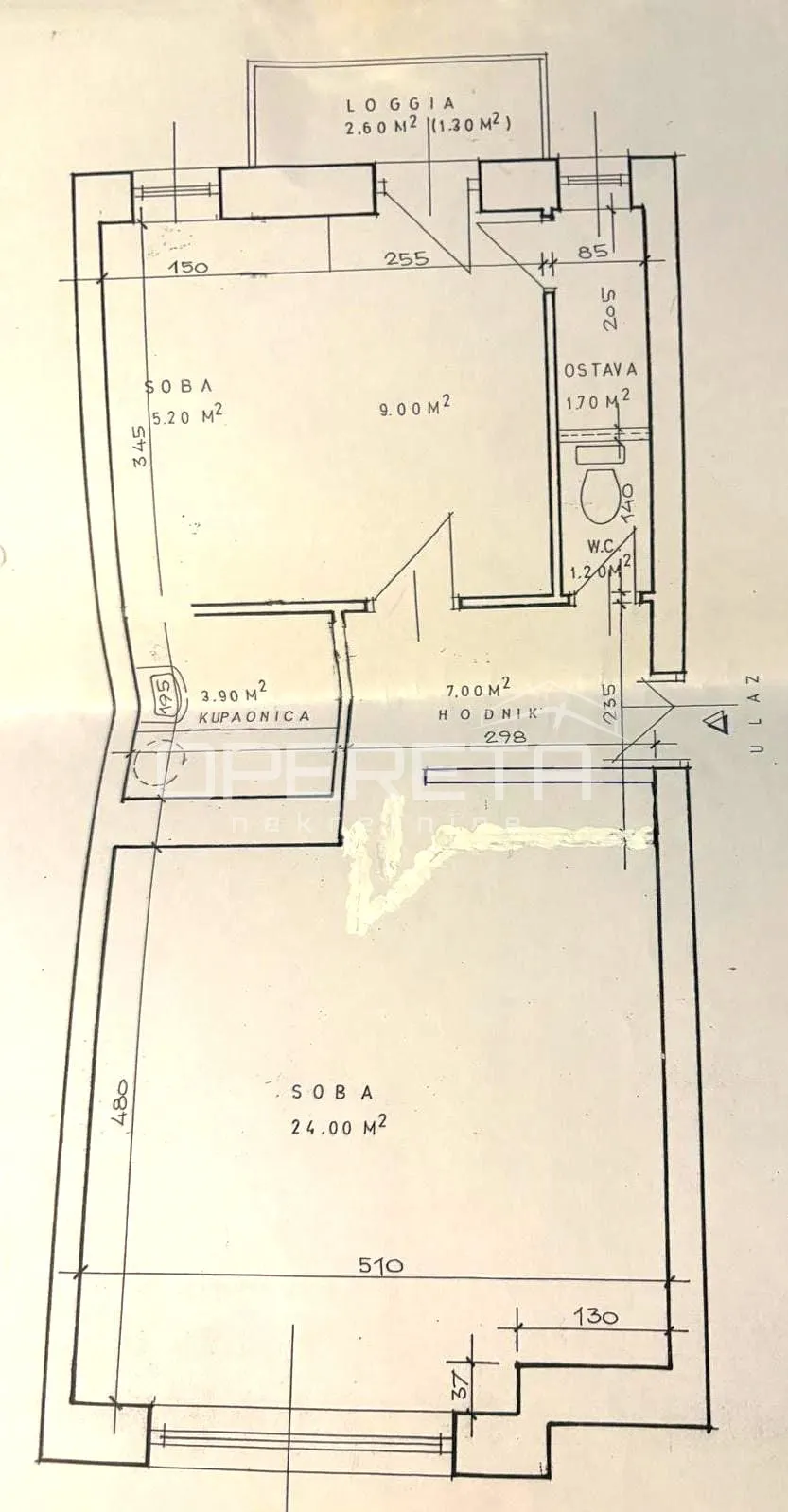 Stan - Nova cesta, Trešnjevka sjever, Zagreb, 55m2
