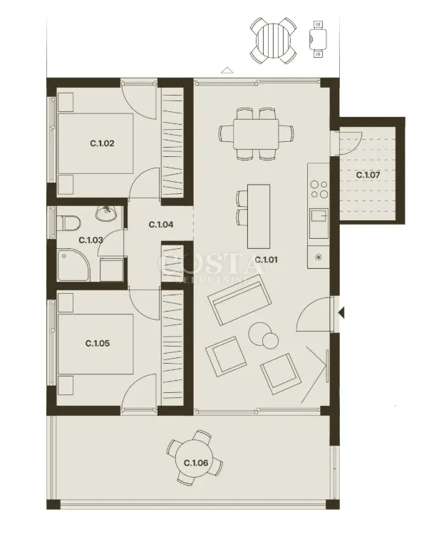 Stan - Nin, 80m2