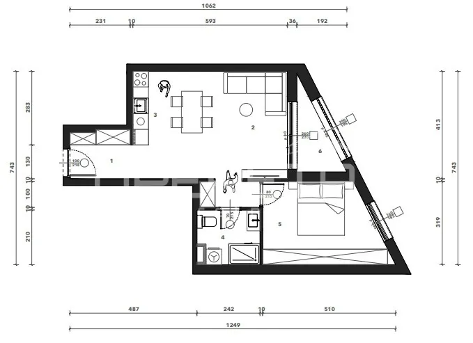 Stan - Kuniščak, Črnomerec, Zagreb, 52m2