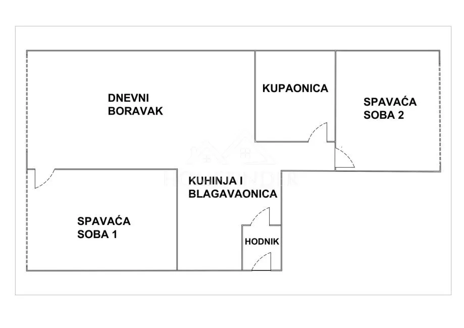 Apartment - Trnje, 60.46m2