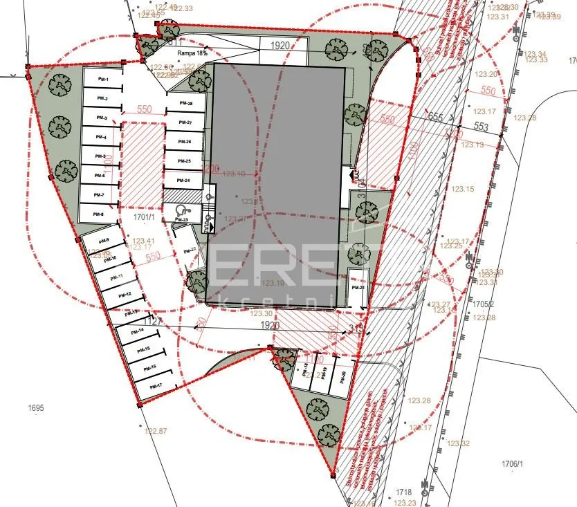 Ured - Ul. Velimira Škorpika, Stenjevec, Zagreb, 464.27m2