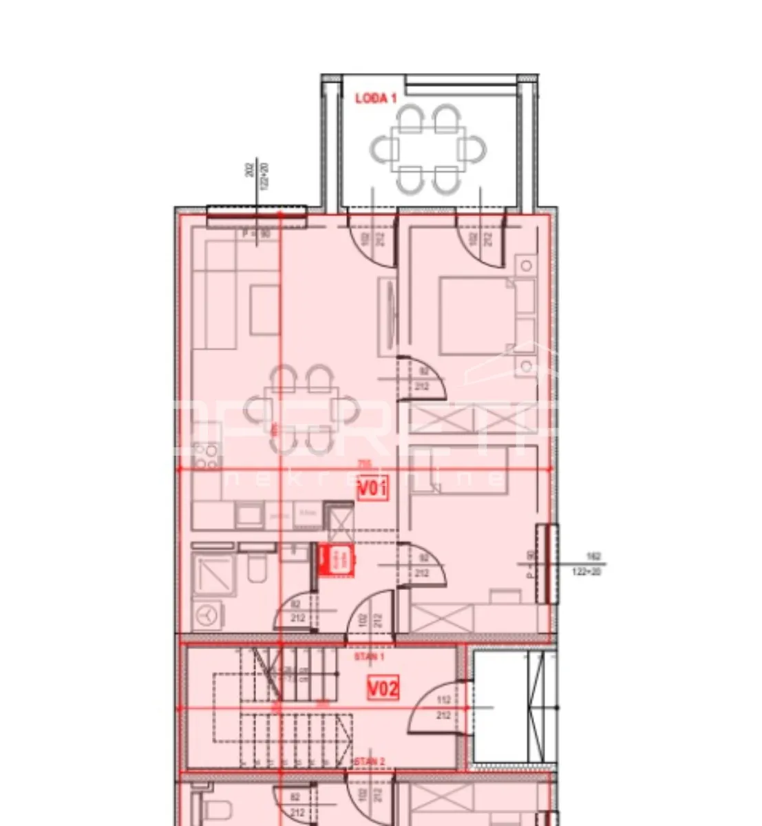 Apartment - Tekijska, Sesvete, Zagreb, 75m2