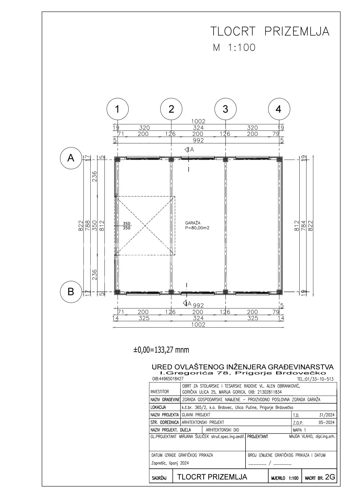 Poslovni Prostor - Putine bb, Zaprešić-okolica, Zaprešić-okolica, 510m2