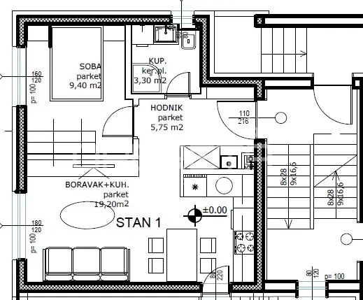 Stan - Čučerska cesta, Istok, Zagreb, 53m2