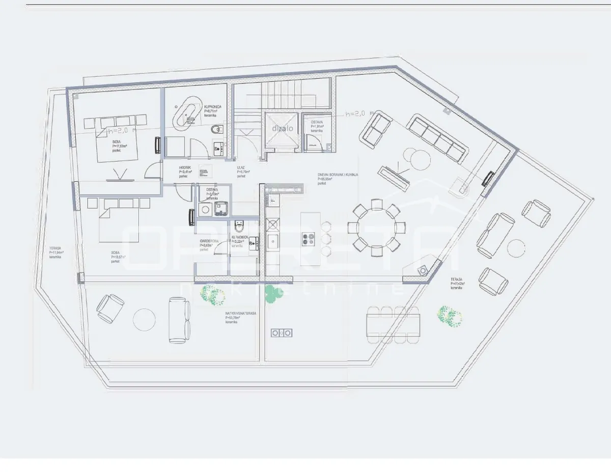 Apartment - Opatija, Opatija, Opatija, 173m2