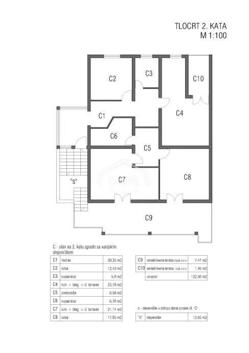 Apartment - Rovinj, 122m2