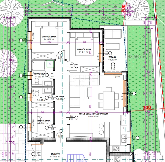 Apartment - Vodice, 74.63m2