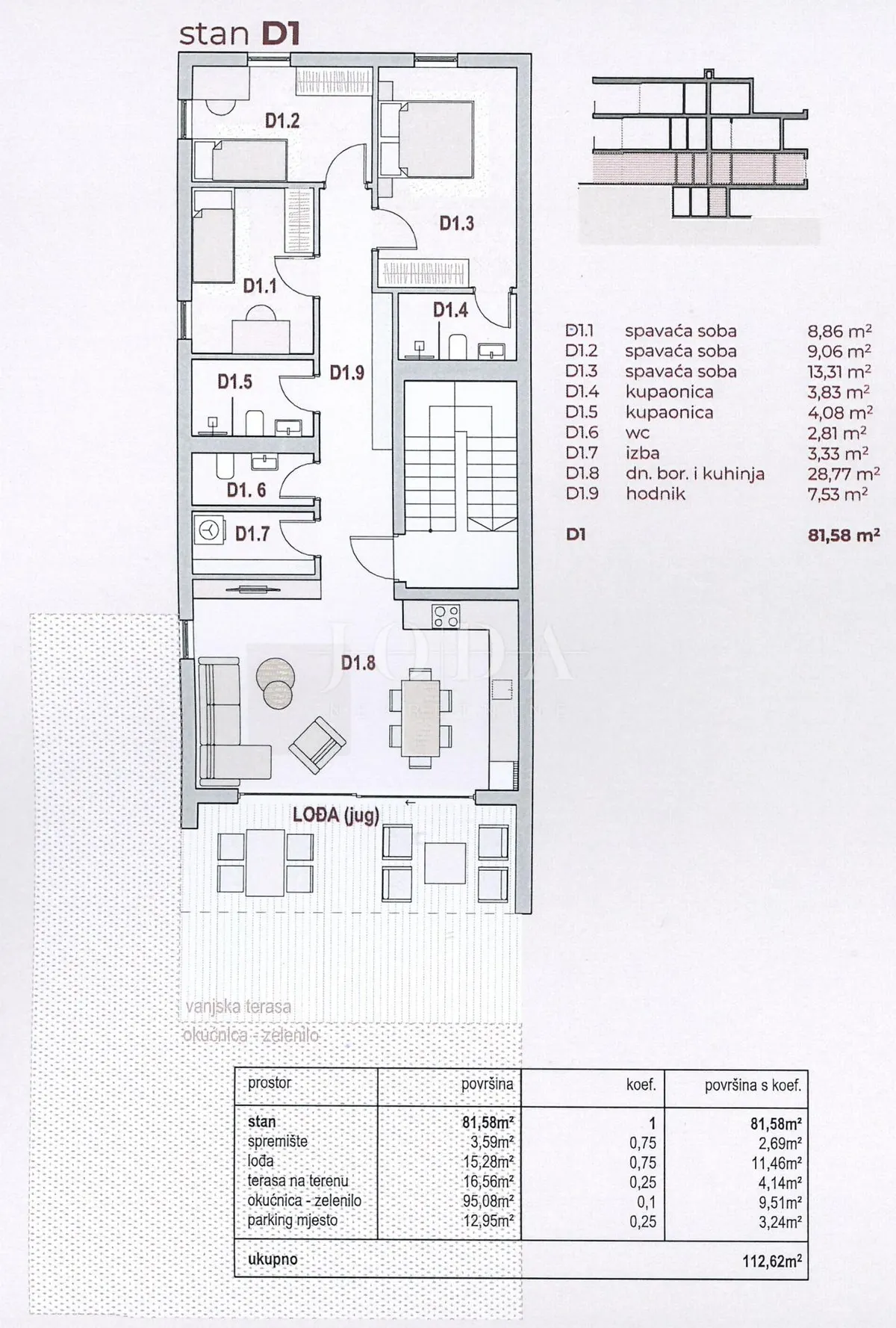 Apartment - Kraljevica, 112.62m2