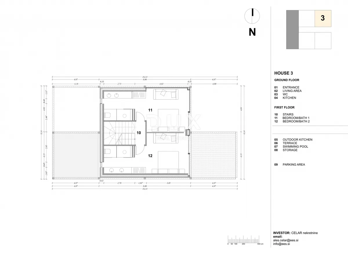 Kuća - Umag, 126m2
