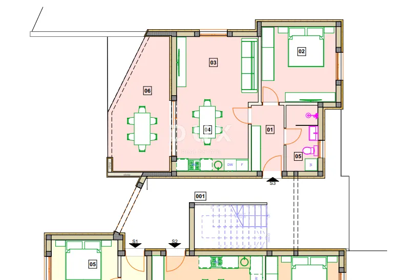 Stan - Vodice, 67.26m2