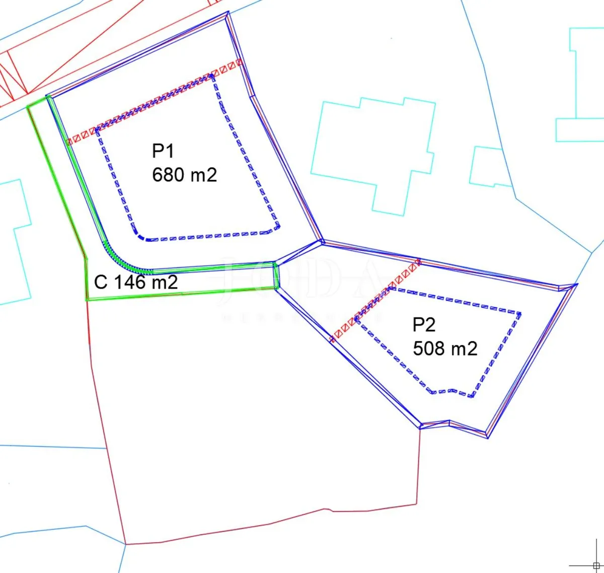 Land - Matulji, 1334m2