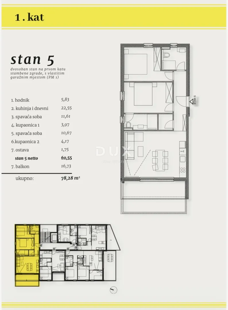 Stan - Okrug, 74m2