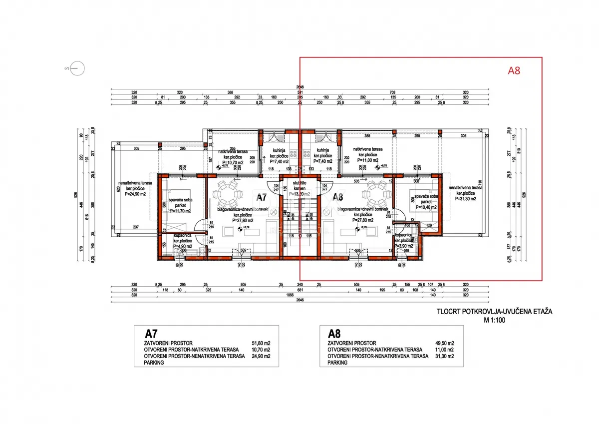 Apartment - Primošten, 65.33m2