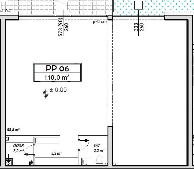 Poslovni Prostor - Vukovarska, Globetka, Čakovec, 110m2