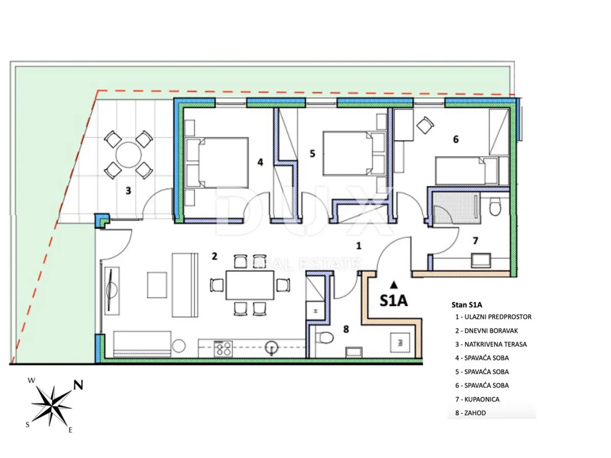 Stan - Umag, 82.05m2