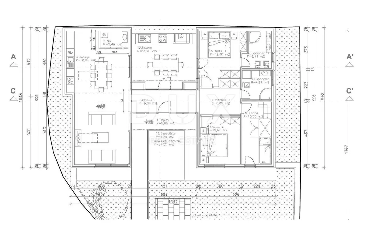 Kuća - Poreč, 125m2
