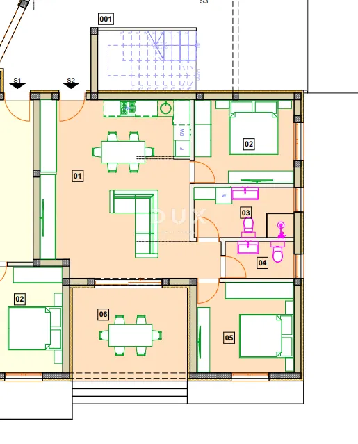 Stan - Vodice, 89.84m2