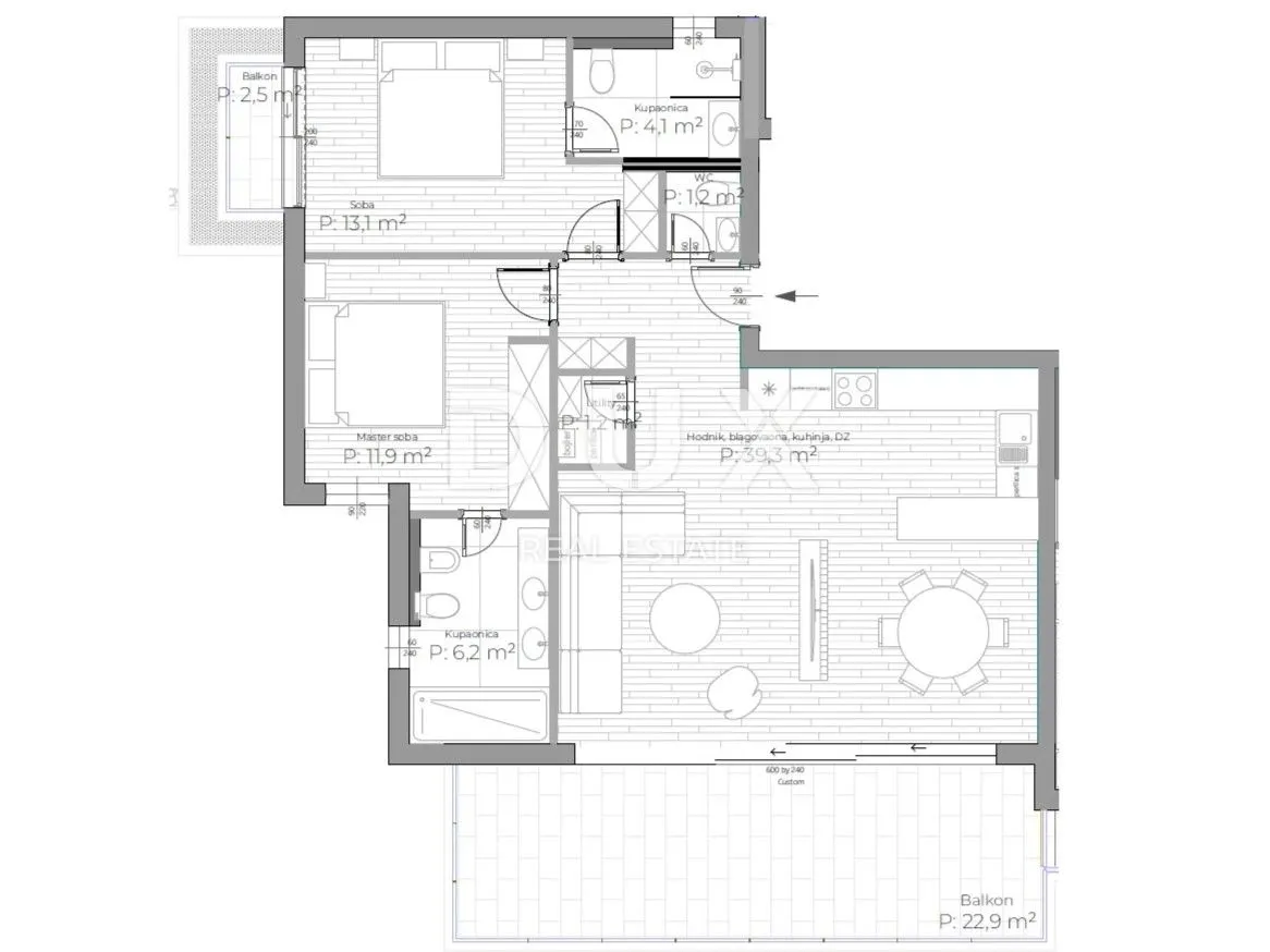 Stan - Opatija, 130m2