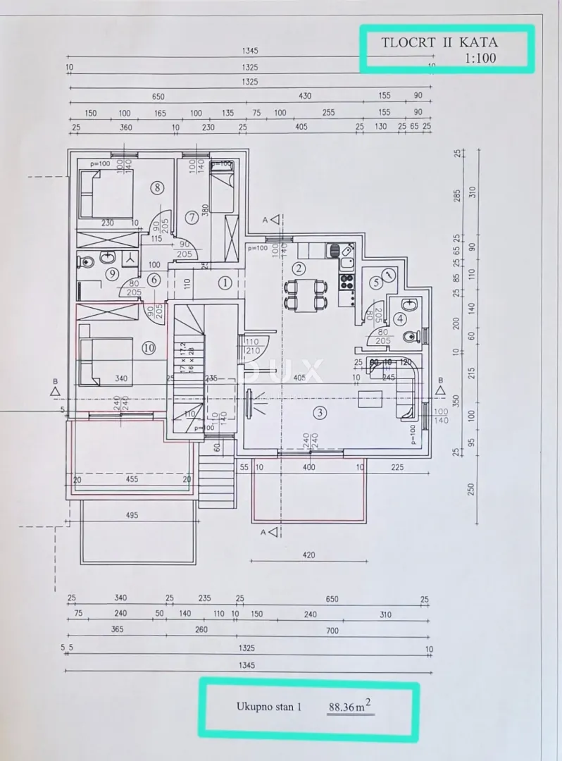 Apartment - Rijeka, 103.53m2