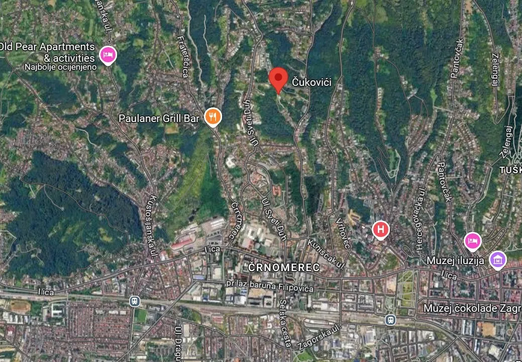 Zemljište - Čukovići bb, Črnomerec, Zagreb, 2665m2