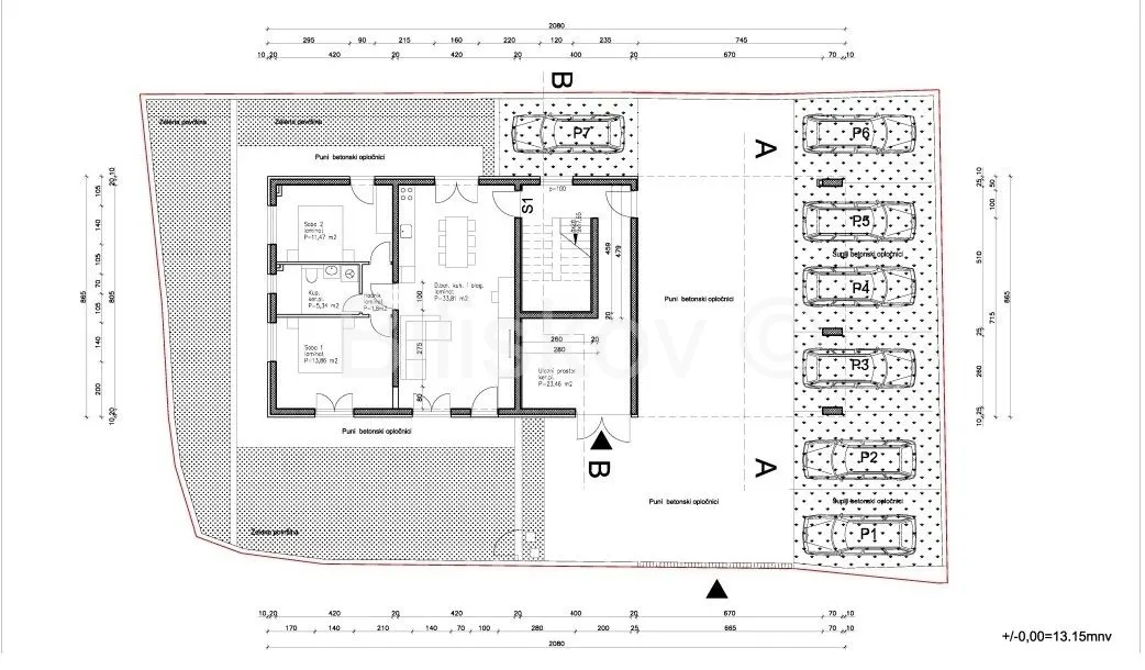 Apartment - Korčula, 84m2