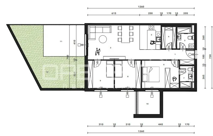 Stan - Kuniščak, Črnomerec, Zagreb, 102m2