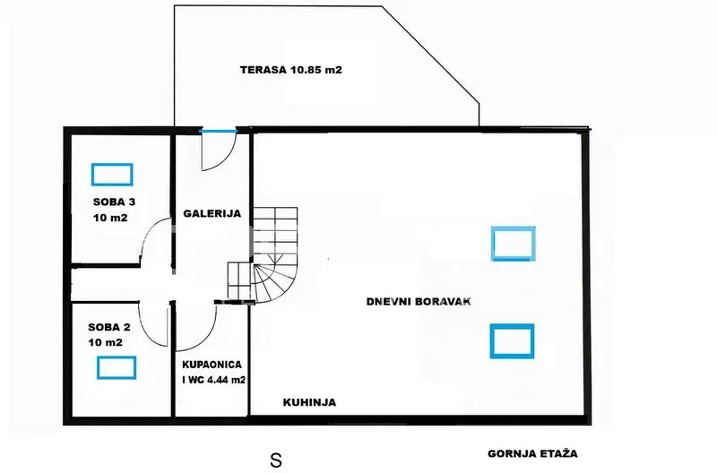 Apartment - Graberje, Črnomerec, Zagreb, 110m2