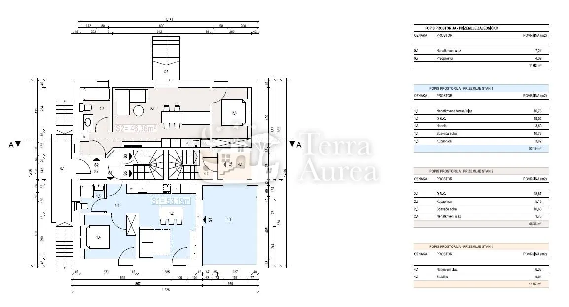 Stan - Malinska-Dubašnica, 46.36m2