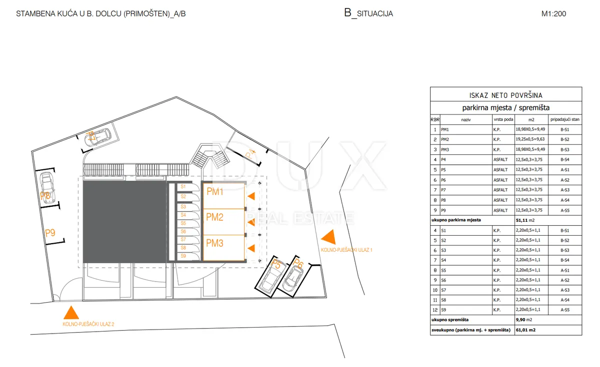 Stan - Primošten, 62.68m2