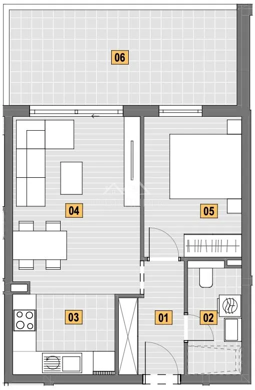 Apartment - Senj, 59.05m2