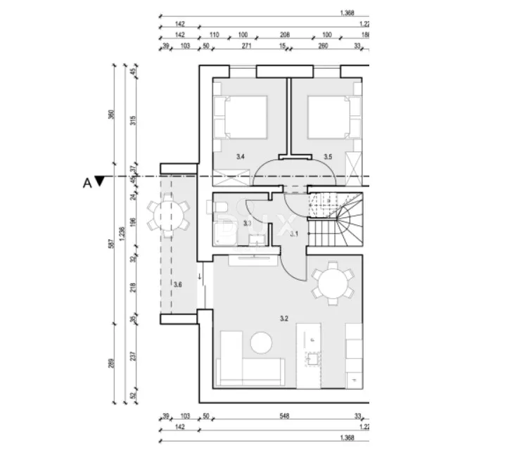Stan - Malinska-Dubašnica, 65m2