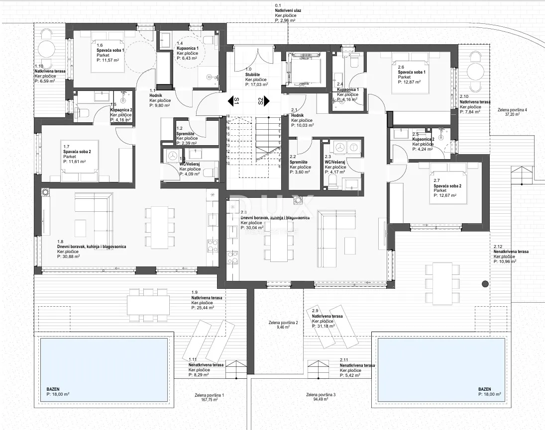 Stan - Tribunj, 120.4m2
