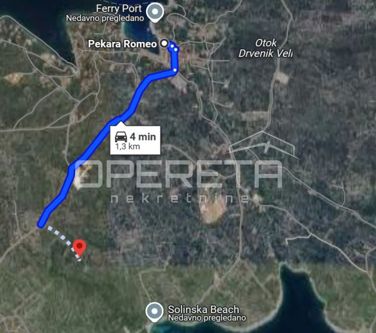 Zemljište - Drvenik, Trogir - Okolica, Trogir, 1136m2