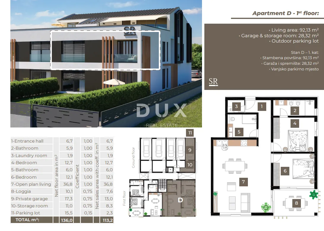 Apartment - Rovinj, 113.19m2