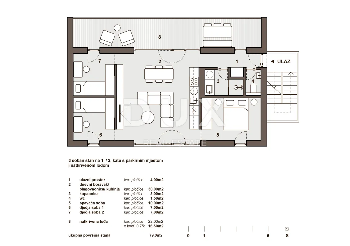 Stan - Umag, 79.02m2