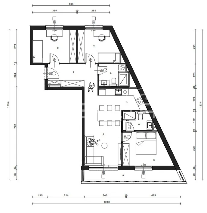 Stan - Kuniščak, Črnomerec, Zagreb, 80m2