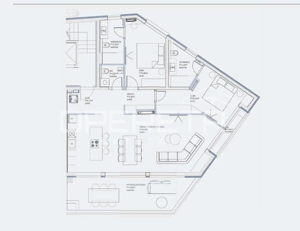 Apartment - Opatija, Opatija, Opatija, 117m2