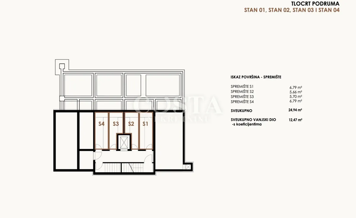 Stan - Vir, 77m2