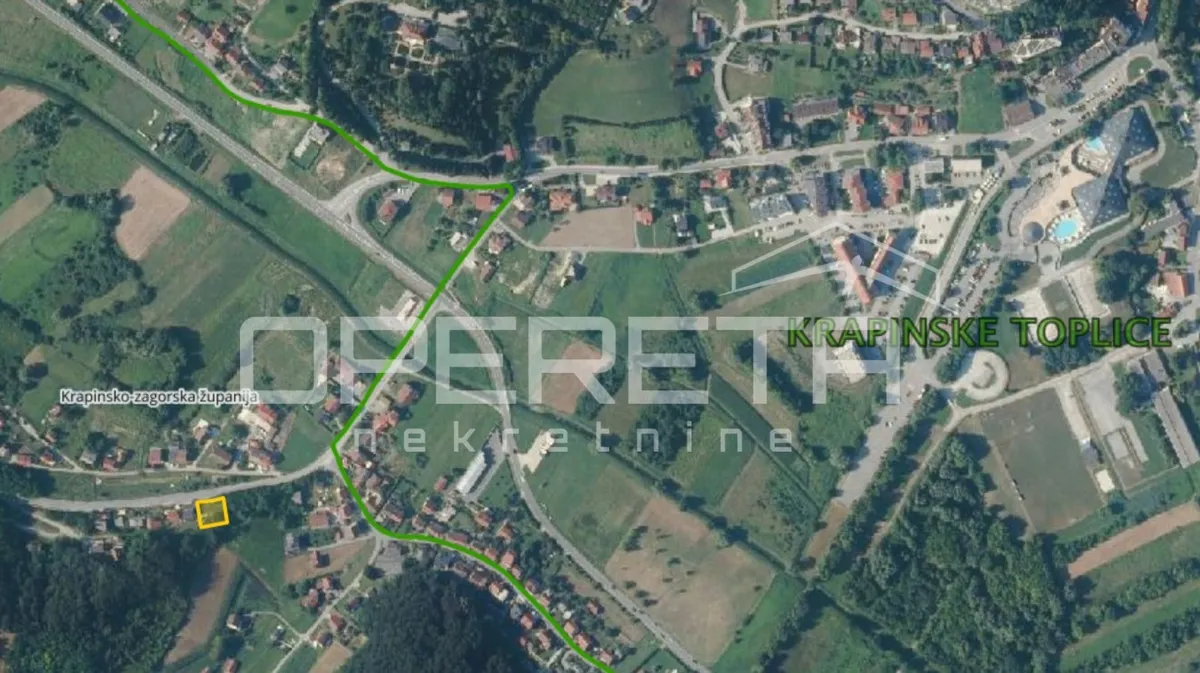 Land - Klokovec, Krapinske toplice, Krapinske Toplice, 640m2