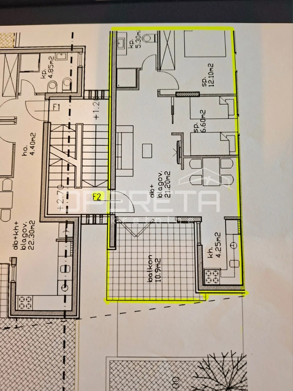 Stan - Lovrečica, Umag, Umag, 72.52m2