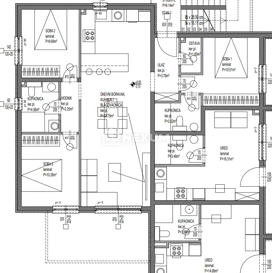 Stan - Kaštela, 80m2