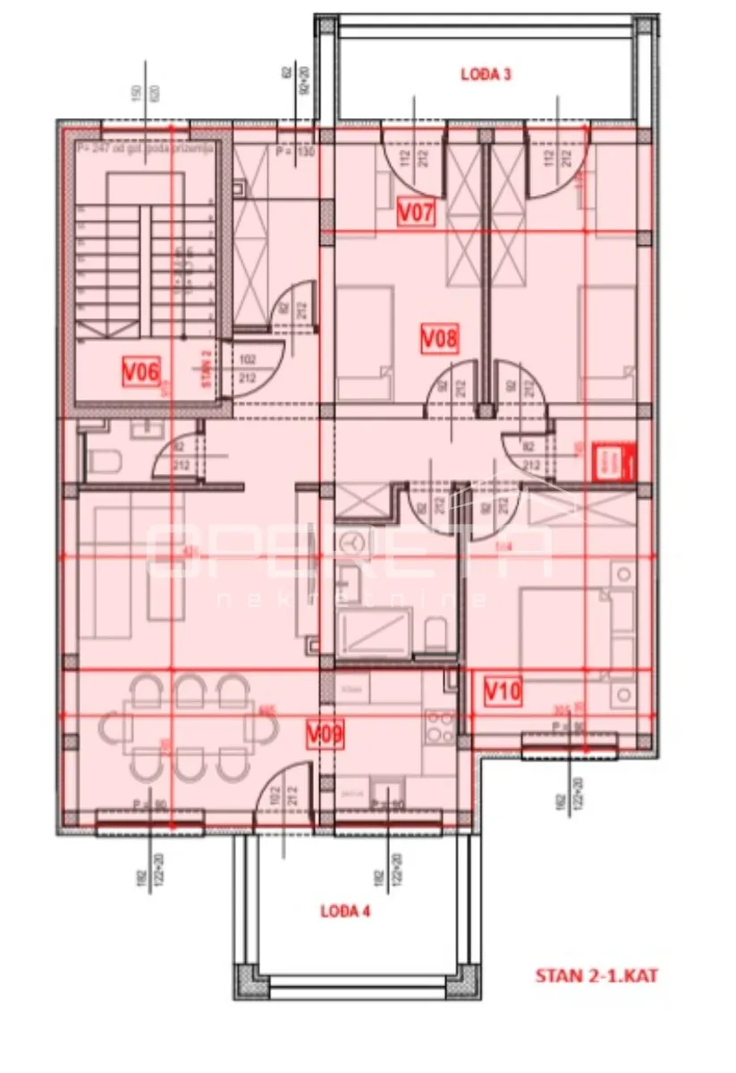 Apartment - Tekijska, Sesvete, Zagreb, 97m2